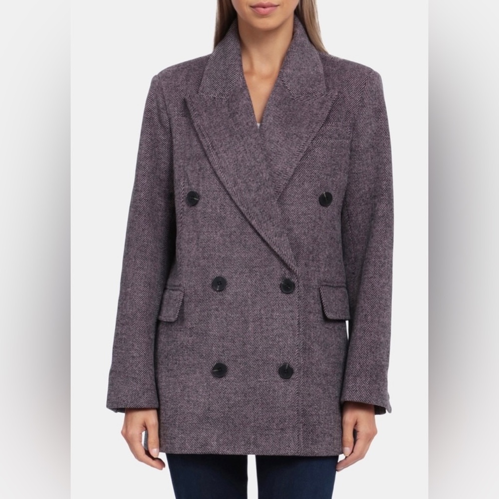 AVEC LES FILLES TAILORED DOUBLE BREASTED BLAZER